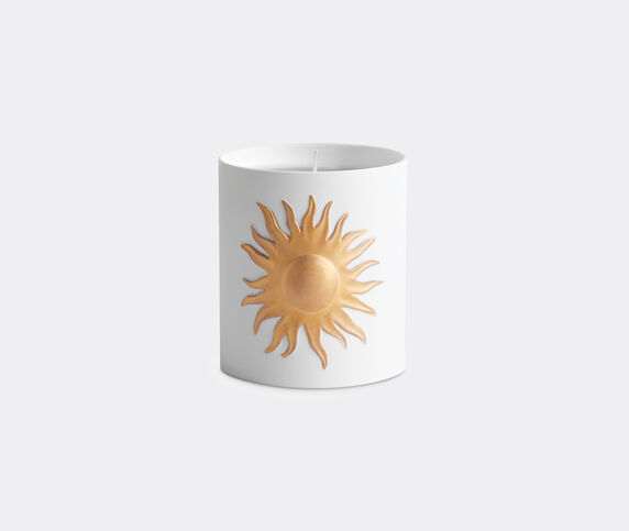 L'Objet 'Soleil' candle, white and gold White / Gold LOBJ24SOL297WHI