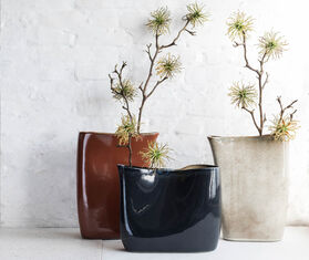 Serax &#39;Terres de r&ecirc;ves&#39; vase, low, dark blue BLUE SERA23VAS910BLU