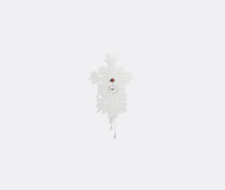Domeniconi 'Cuc&ugrave;' cuckoo clock, white WHITE DOME25CUC474WHI