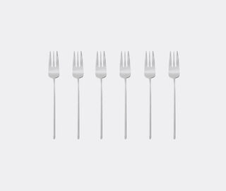 Sambonet '100' dessert fork, set of six, silver SILVER SAMB24GIF796SIL