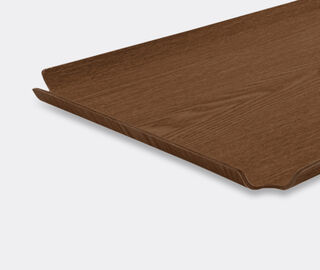 XLBoom 'Deck' rectangular tray, large, walnut WALNUT XLBO25DEC148WAL
