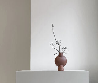 101 Copenhagen 'Sphere' bubl vase, mini, terracotta TERRACOTTA COPH21SPH528BRW