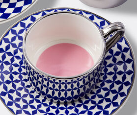 POLSPOTTEN &#39;Aunty&#39; espresso cup, set of four, dark blue BLUE POLS25ESP303BLU