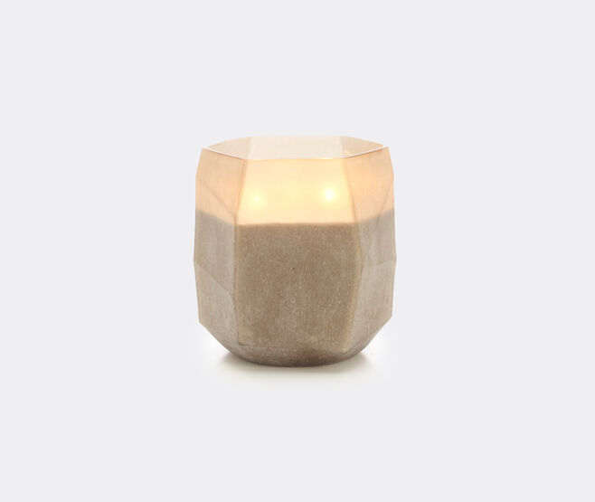 ONNO Collection 'Terre Light Smoked' candle, Zanzibar scent, large GREY ONNO23CAN051GRY