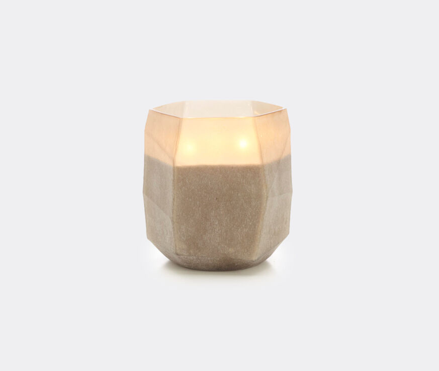 ONNO Collection 'Terre Light Smoked' candle Zanzibar scent, large GREY ONNO23CAN051GRY