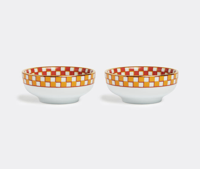 La DoubleJ 'Apollo' snack bowl, set of two, multicolor MULTICOLOUR LADJ24APO151MUL