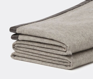 ALONPI 'Salon' throw, grey and beige MULTICOLOUR ALON23SAL338MUL