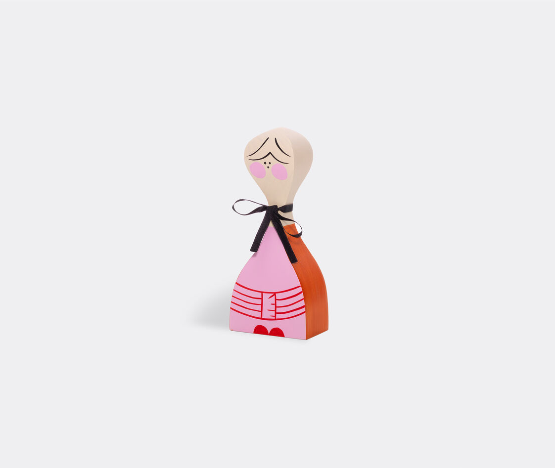 Vitra Wooden Doll No. 2 In Multicolor Solid Wood