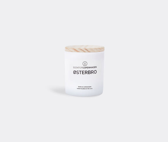 Scent of Copenhagen 'Østerbro' candle White SCCO20OST648WHI