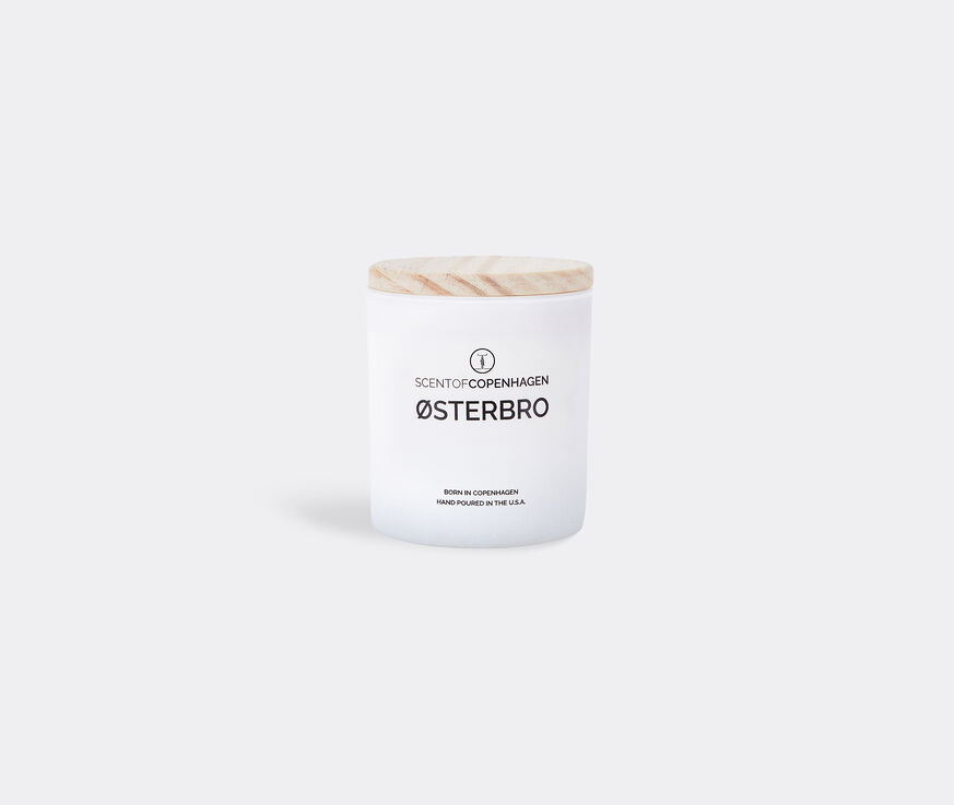 Scent of Copenhagen 'Østerbro' candle  SCCO20OST648WHI
