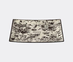 Gucci 'Flora Sketch' tray, ivory and black IVORY GUCC23CHA264BLK