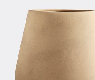 101 Copenhagen 'Sphere' square vase, sand BEIGE COPH21SPH566BEI