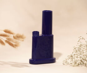 Wood'd 'Weed'd Bong SB001', blue BLUE WOOD22BON751BLU