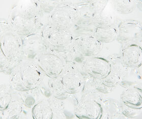 POLSPOTTEN &#39;Bubble&#39; glass ball, large, clear TRANSPARENT POLS25GLA181TRA