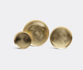 Michael Verheyden Brass serving tray trio MULTICOLOUR MIVE15SER568GOL