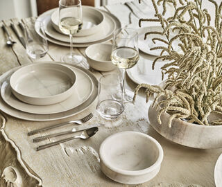 Serax 'Zuma' dinner set, set of twelve, white WHITE SERA24SER994WHI