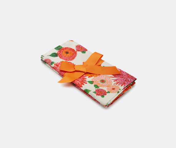 La DoubleJ 'Bright Blooms' large napkin, set of two pink LADJ23LAR873MUL
