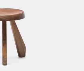 Cassina &#39;Tabouret M&eacute;ribel&#39; stool, american walnut BROWN CASS21TAB374BRW