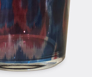 Les-Ottomans 'Ikat' glass set of four MULTICOLOUR OTTO20IKA573MUL