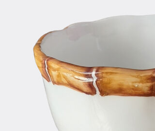 Les-Ottomans 'Bamboo' cappuccino cup, set of two MULTICOLOUR OTTO23BAM919MUL