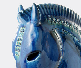 Bitossi Ceramiche 'Rimini Blu' horse head figure BLUE BICE20MIN295BLU