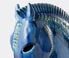 Bitossi Ceramiche 'Rimini Blu' horse head figure  BICE20MIN295BLU