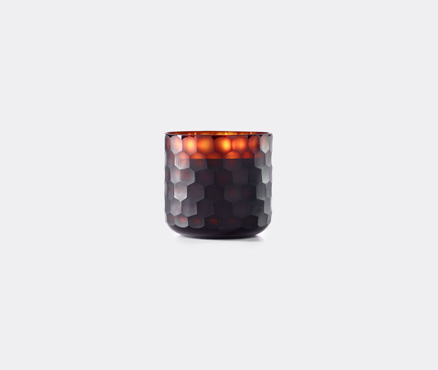 ONNO Collection 'Circle' candle Serengeti scent, small AMBER ONNO23CAN310AMB