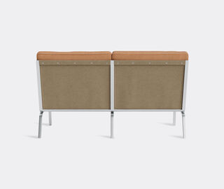 NORR11 'The Man' two seat couch, camel BEIGE NORR21THE747BRW