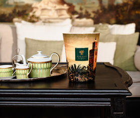 Baobab Collection &#39;Orientalist Koutoubia&#39; candle, large, brown and green GREEN BAOB24SCE232MUL