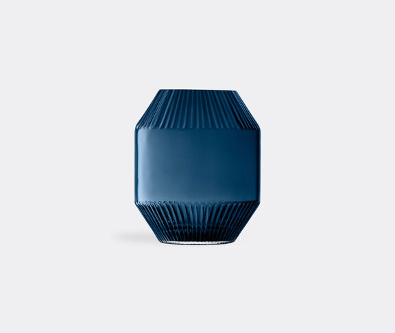 LSA International 'Rotunda' vase, sapphire, small Blue ${masterID}
