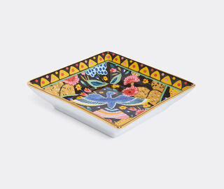 La DoubleJ 'Colombo' trinket tray, black BLACK LADJ25TRI349MUL