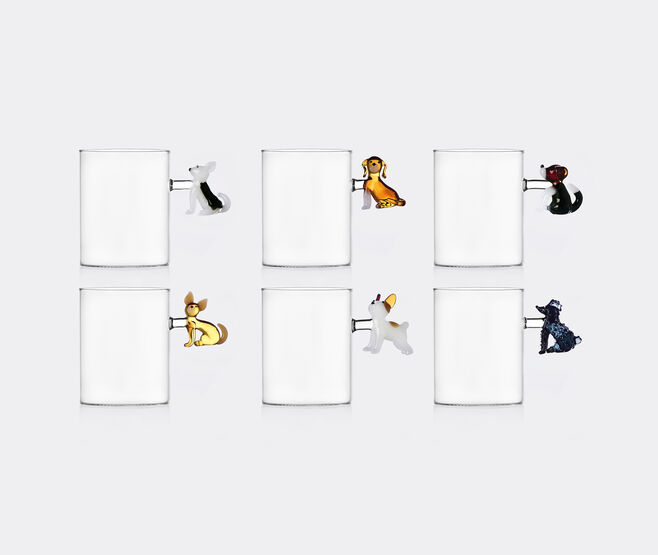 Ichendorf Milano 'Dogs' mug, assorted set of six, multicolor MULTICOLOUR ICMI25DOG911MUL