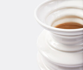 POLSPOTTEN 'Stacked Plates' vase, white WHITE POLS25VAS931WHI