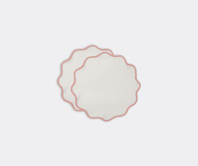 La DoubleJ &#39;Cloud&#39; tablemat, set of two, pink PINK LADJ23CLO501PIN