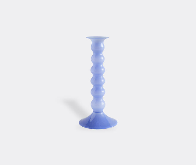Hay 'Wavy' candleholder, large Light blue HAY122WAV458LBL