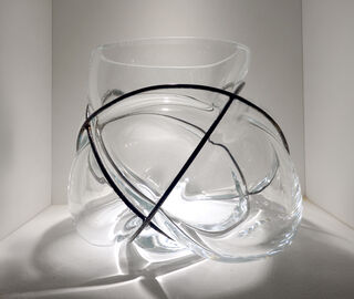Vanessa Mitrani 'Pelote' vase, transparent TRANSPARENT VAMI26PEL298TRA