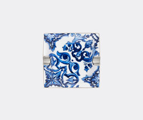 Dolce&amp;Gabbana Casa 'Blu Mediterraneo' ashtray, square, small MULTICOLOUR DGCA22POR347MUL