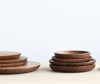 Zanat 'Touch' bowl, small WALNUT ZANA20TOU084BRW