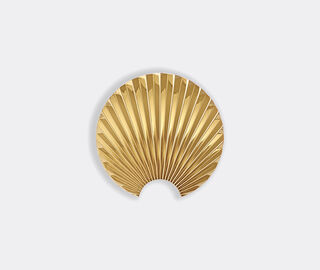 AYTM 'Concha' decorative hook, large, gold GOLD AYTM26CON269GOL