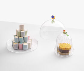 Ichendorf Milano &#39;Animal Farm&#39; snail dome with dish MULTICOLOUR ICMI23ANI570MUL