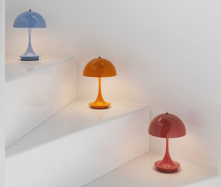 Louis Poulsen 'Panthella 160 V2' LED portable lamp, pale blue BLUE LOPO23PAN150BLU