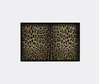 Dolce&amp;Gabbana Casa 'Leopardo' tray, rectangular MULTICOLOUR DGCA23REC209MUL