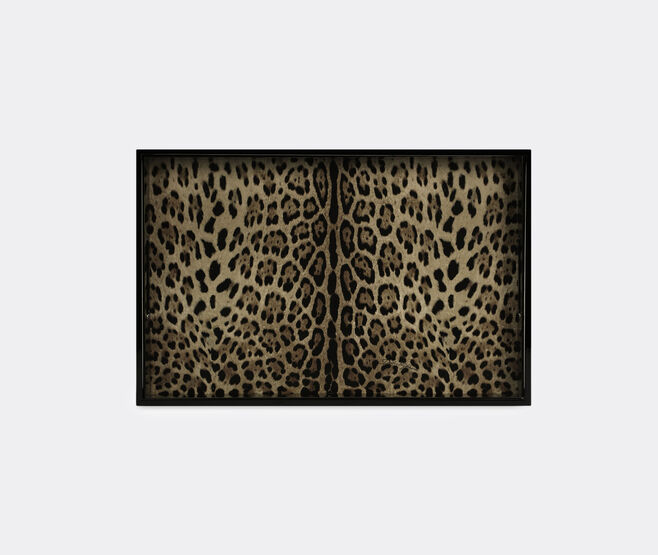 Dolce&Gabbana Casa 'Leopardo' tray, rectangular MULTICOLOUR DGCA23REC209MUL