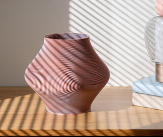 Sheyn 'Bloz 20' vase, large, watermelon CORAL SHEY26BLO179COR