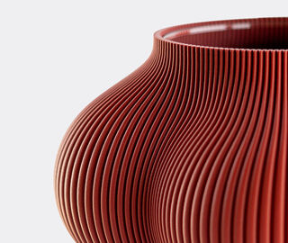 Sheyn 'Big Peach' vase, ruby red RED SHEY26BIG343RED