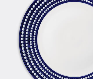 L'Objet 'Perlee' charger plate, blue BLUE LOBJ23PER582BLU