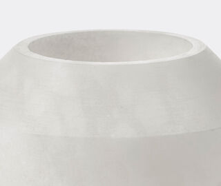 Serax 'Alabaster' candleholder, white, medium WHITE SERA23ALA267WHI