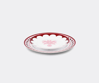 Aquazzura Casa 'Jaipur' dinner plate, set of two, bordeaux and pink MULTICOLOUR AQUA23JAI000MUL