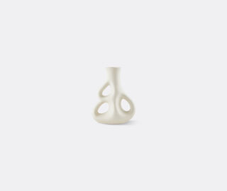 POLSPOTTEN 'Three Ears' vase, small, white WHITE POLS25VAS178WHI