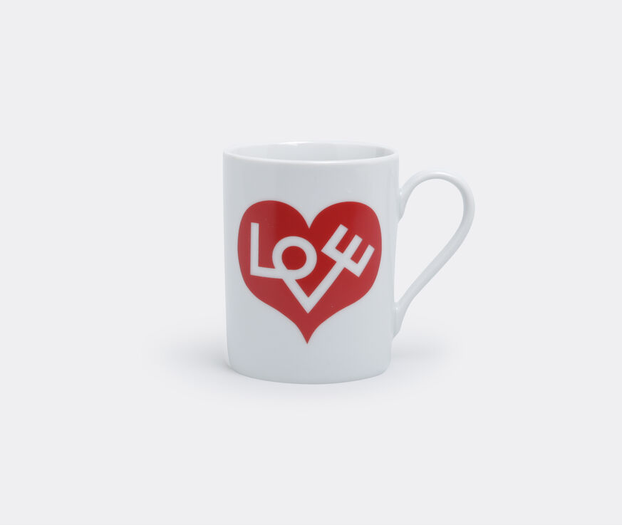 Vitra 'Love Heart' coffee mug, red, curved handle  VITR15COF944RED